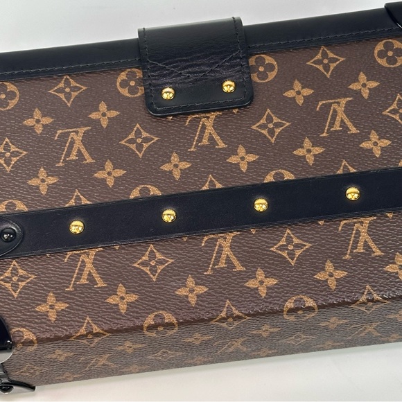 Louis Vuitton Monogram Petite Malle Black - Picture 8 of 16